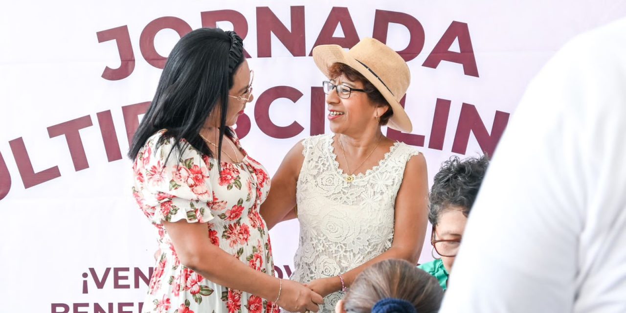 Jornada Multidisciplinaria sigue beneficiando a familias tuxpeñas