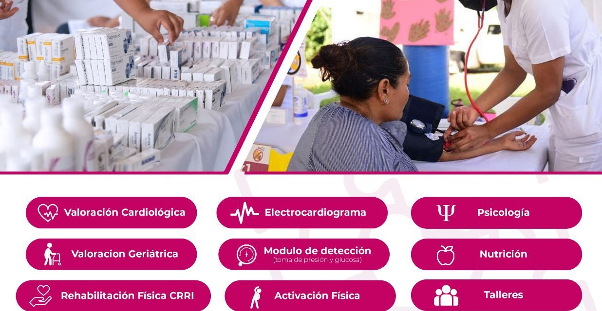 DIF Tuxpan invita a la “Jornada de Salud gratuita para el Adulto Mayor”