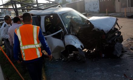 Fuerte Accidente en la Calzada