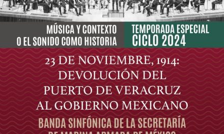 La Banda Sinfónica de la Secretaría de Marina Armada de México dará un gran concierto en Tuxpan, este miércoles 25 de septiembre