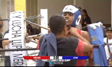 Lexon «La Pantera» Cobos (Gym Panteras Boxing Club) brilla en Ecatepec con victoria por RSC