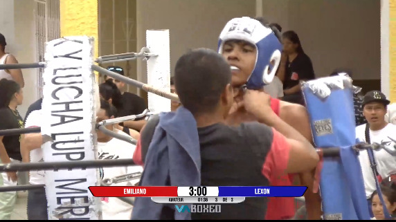 Lexon «La Pantera» Cobos (Gym Panteras Boxing Club) brilla en Ecatepec con victoria por RSC