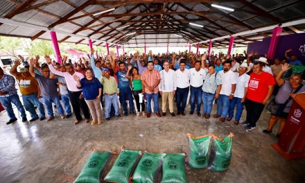 Con el apoyo del Gobierno de Tuxpan, campesinos de 30 comunidades sembrarán 560 hectáreas de frijol