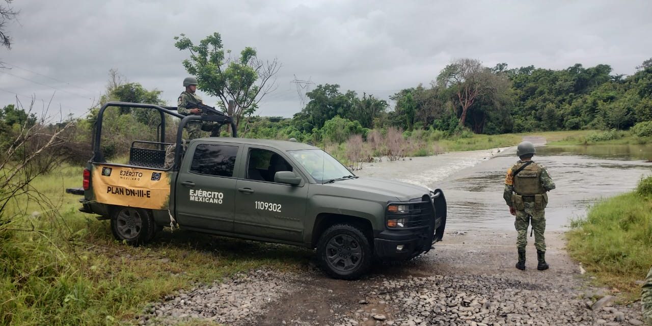 El Ejército Mexicano aplica Plan DN-III-E en su fase de prevención.