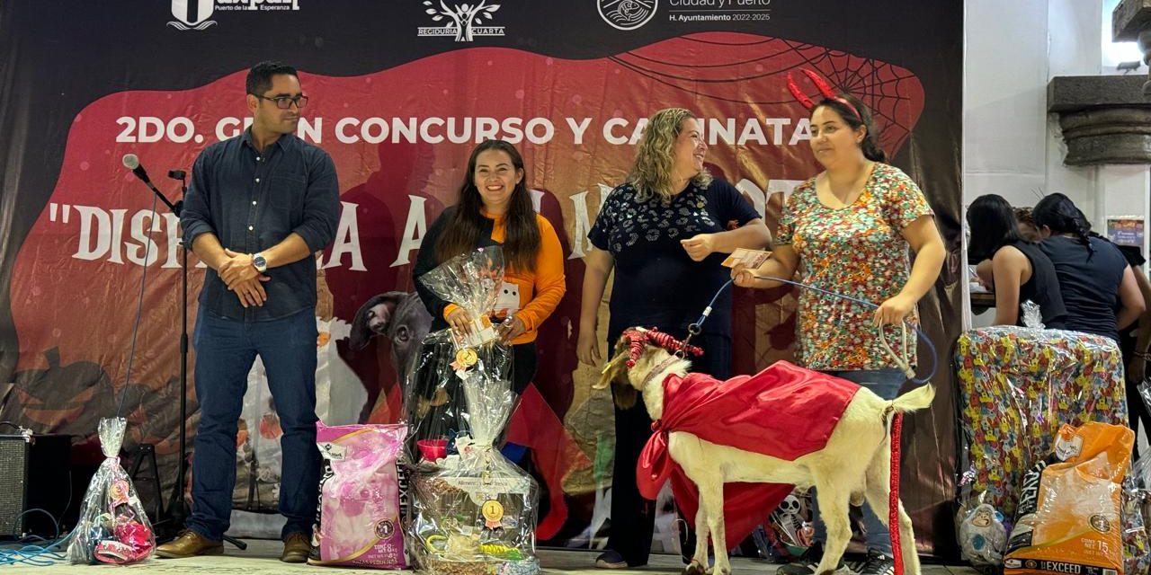 Las mascotas fueron protagonistas de un domingo lleno de color y de un gran ambiente, en Tuxpan