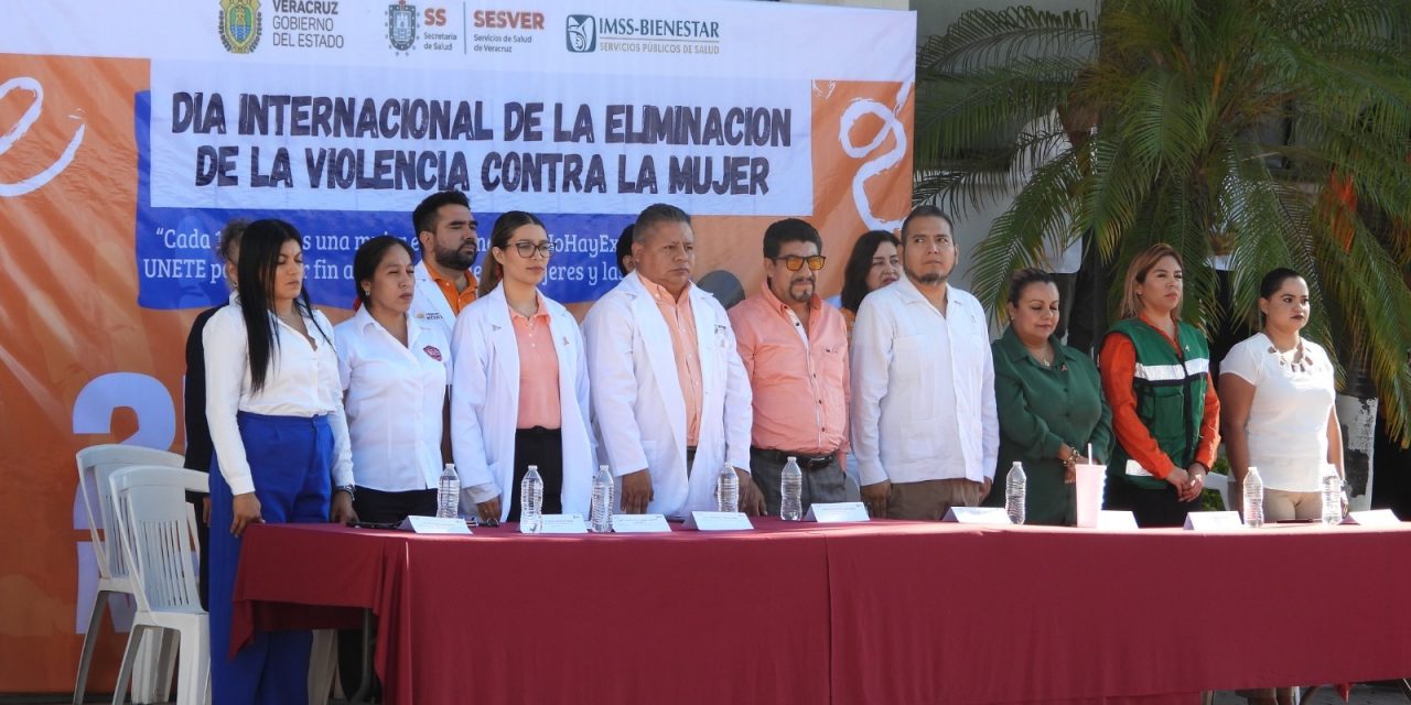 Con Lunes Cívico se conmemoró el Día Internacional de la Eliminación de la Violencia contra la Mujer