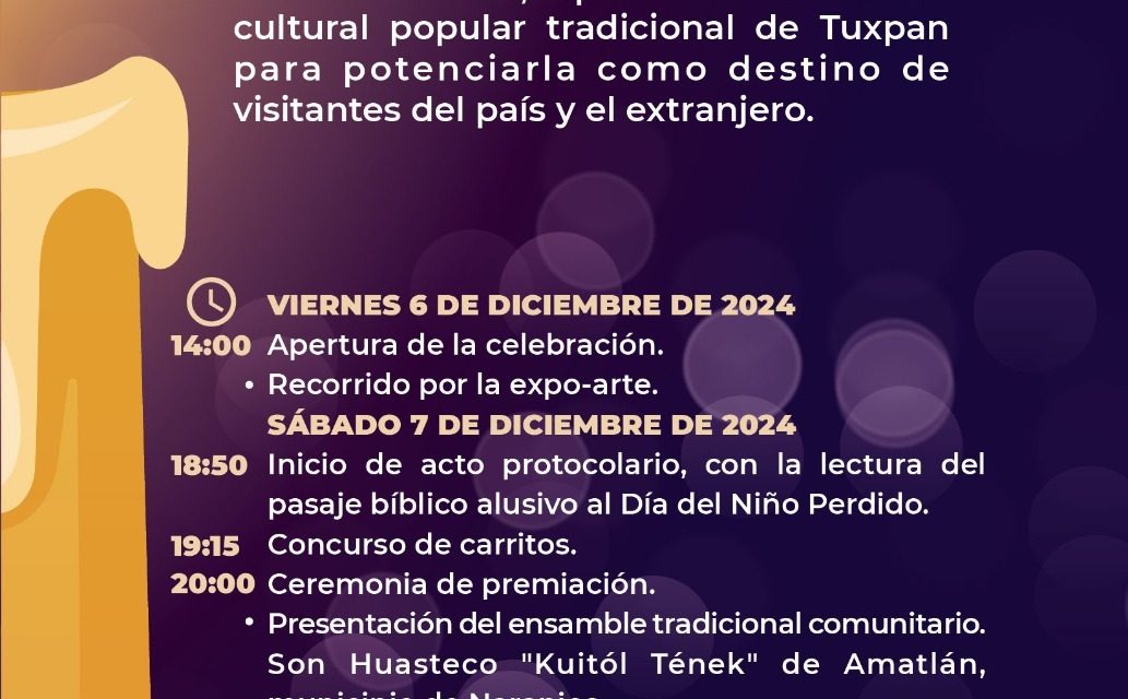 Se celebrará el Día del Niño Perdido con un gran programa artístico y cultural