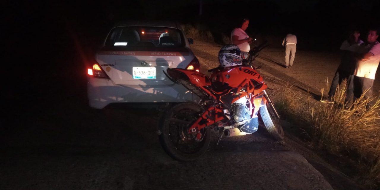 Choque en La Tuxpan-Tamiahua