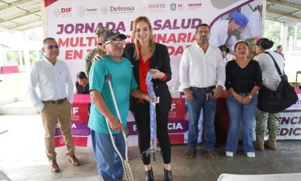 Gobierno Municipal y DIF Tuxpan inauguran las “Jornadas de Salud Multidisciplinarias en tu Comunidad”