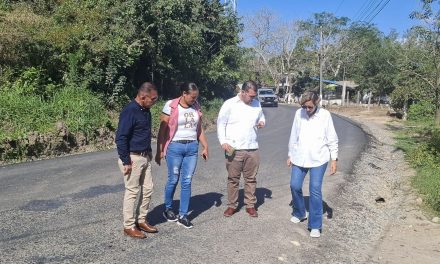 El alcalde Dr. Jesús Fomperoza Torres supervisó los avances de la rehabilitación de calles en Cumbre de Dios y Juana Moza, además del asfaltado en Cruz Naranjos