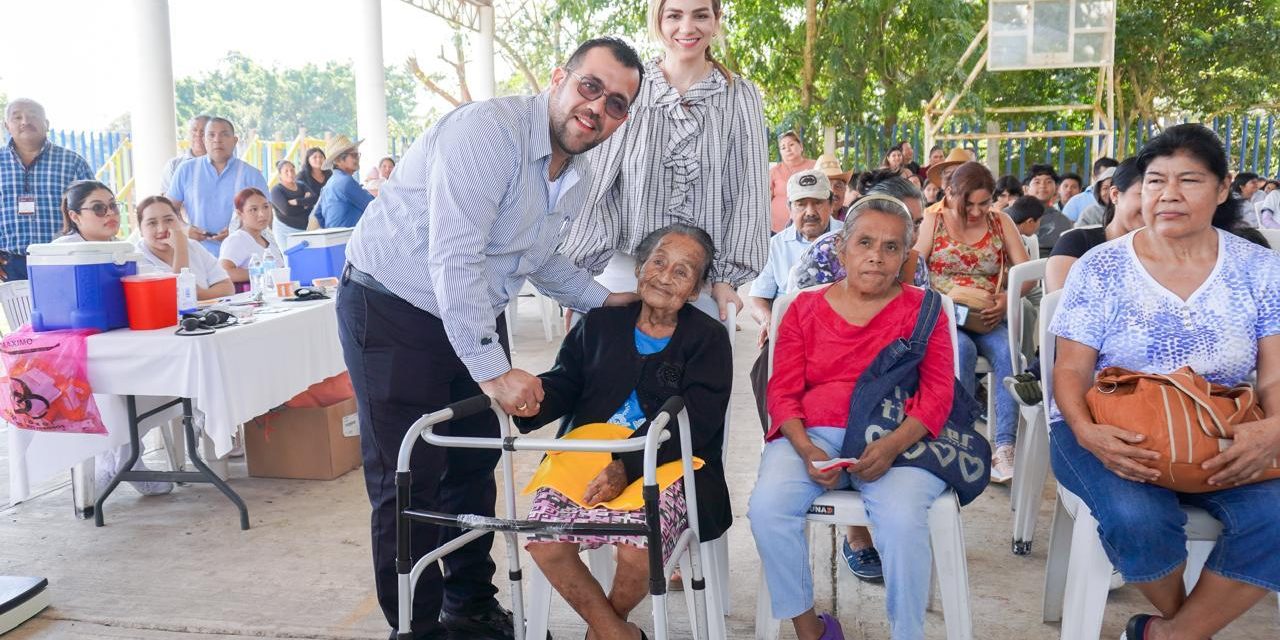 Se realizó en Ojite Rancho Nuevo, la quinta Jornada de Salud Multidisciplinaria en tu Comunidad