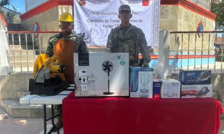 El 74/o. Batallón de Infantería, comenzó con la campaña de canje de armas en el Municipio de Tantoyuca, Veracruz