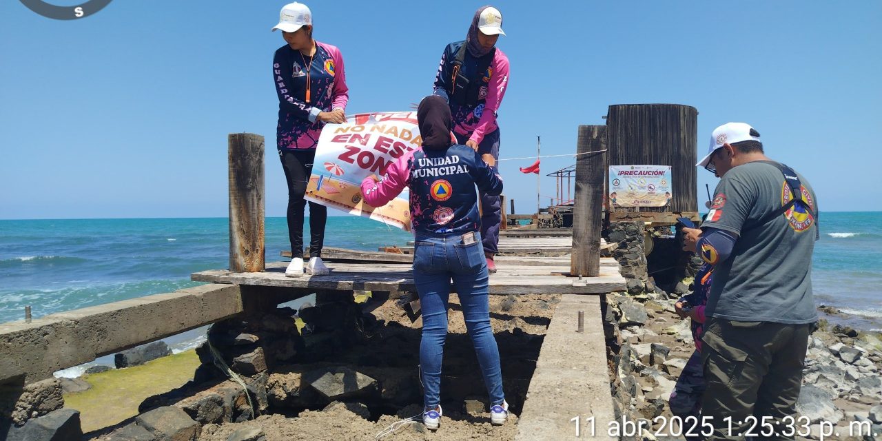 Se exhorta a los turistas a respetar las señales de advertencia que se han instalado en las playas