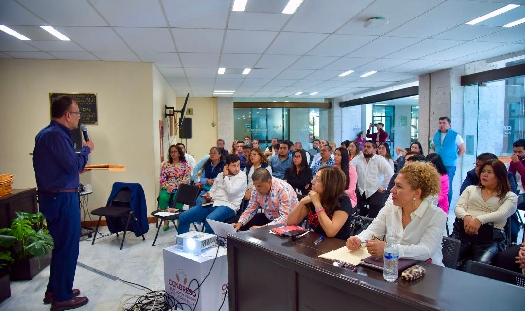 Capacita Congreso a su personal en materia de consulta ciudadana