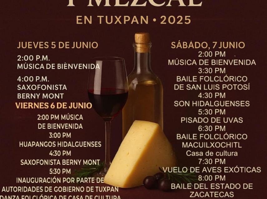 Primer “Festival del Vino, Queso y Mezcal”, a partir de este jueves, en el parque Reforma