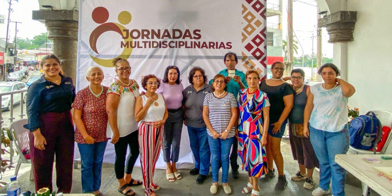 A través de Jornadas Multidisciplinarias de la Sindicatura se brinda atención integral a la población de Tuxpan