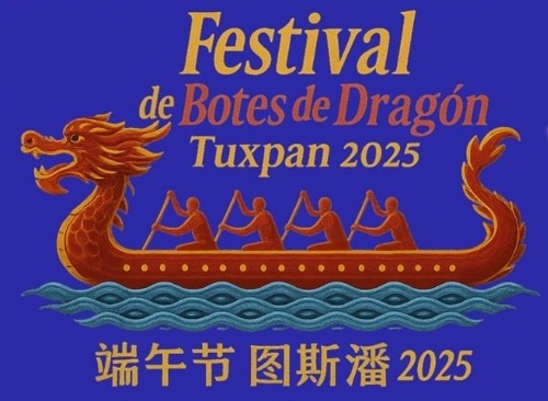 Hoy inicia el “Festival de Botes de Dragón Tuxpan 2025” en la Plaza Cívica y el río Tuxpan, a partir de las 14:00 horas.