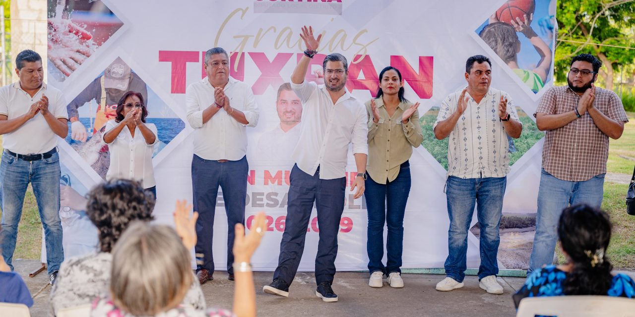 Construiremos el proyecto municipal más serio y viable en la historia de Tuxpan: Daniel Cortina