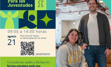 El próximo jueves 21 de agosto se realizará en Tuxpan la “Feria Nacional del Empleo para las Juventudes 2025”