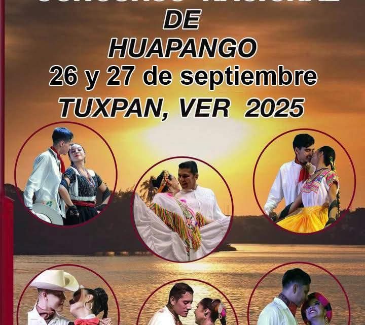 Todo listo para la edición 17 del Concurso Nacional del Huapango en Tuxpan
