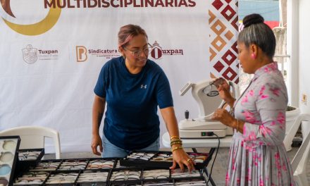 Las Jornadas Multidisciplinarias de la Sindicatura Única, con sus talleres, cortes de cabello y servicios oftalmológicos, son un gran apoyo para familias tuxpeñas