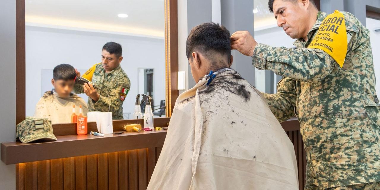 DIF Tuxpan inicia campaña gratuita de corte de cabello por regreso a clases