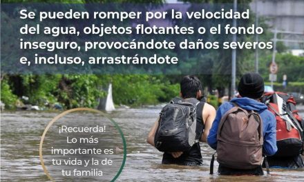 Continuamos en la temporada de lluvias y ciclones tropicales, por lo que debemos mantenernos atentos y seguir las recomendaciones de Protección Civil