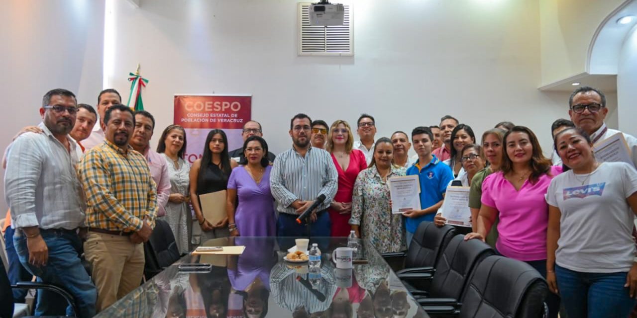 Tuxpan ya tiene Consejo Municipal de Población y Grupo Interinstitucional para la Prevención de Embarazos en Adolescentes.