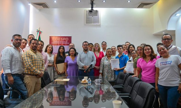 Tuxpan ya tiene Consejo Municipal de Población y Grupo Interinstitucional para la Prevención de Embarazos en Adolescentes.