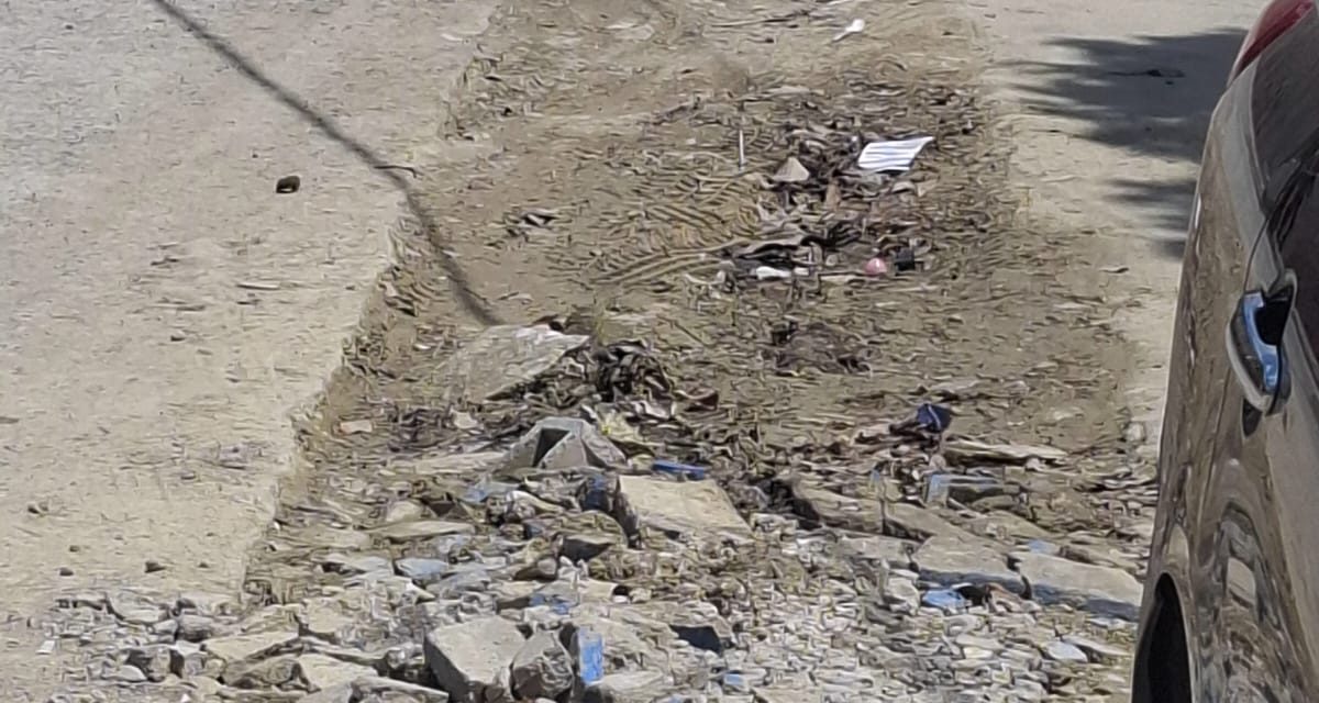 Piden que se repare la calle Tihuatlán