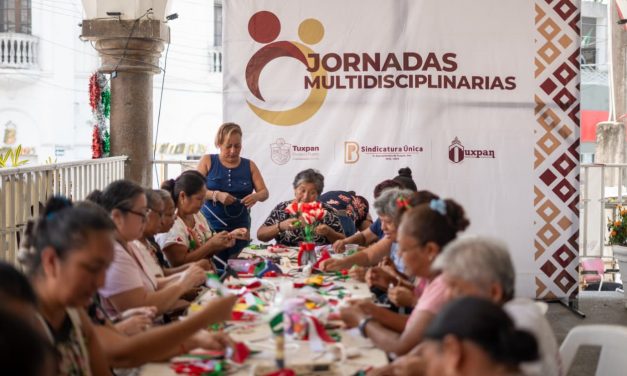 La Jornada Multidisciplinaria lleva bienestar a las y los tuxpeños