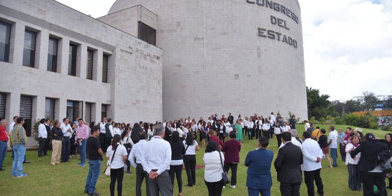Participa Congreso de Veracruz en Simulacro Nacional de Sismo