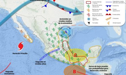 ¡Tome precauciones! Este miércoles y jueves se esperan lluvias torrenciales en el municipio de Tuxpan