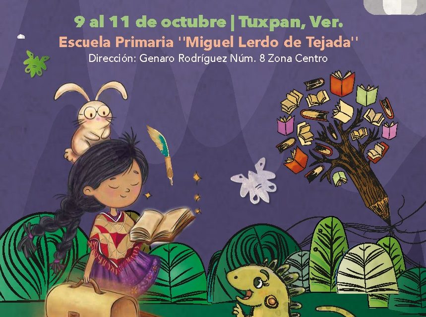 Hoy se inaugura la 1ª Feria Regional del Libro-Itinerante en Tuxpan