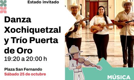 Participa el Ballet Xochiquetzal y el Trío Puerta de Oro