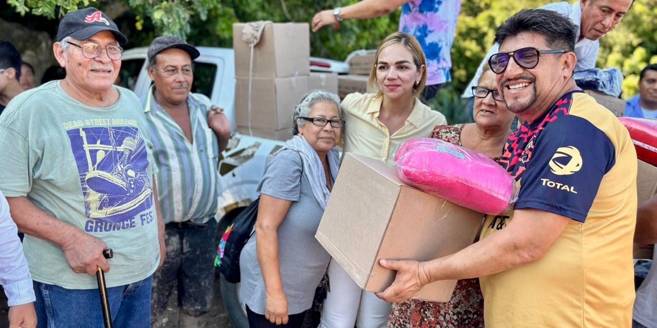 DIF Tuxpan garantiza la entrega de apoyos a damnificados