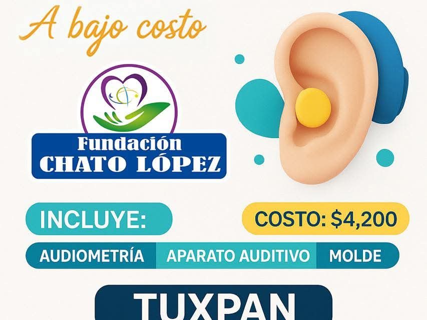Invitan a su campaña de Aparatos Auditivos Fundación Chato López