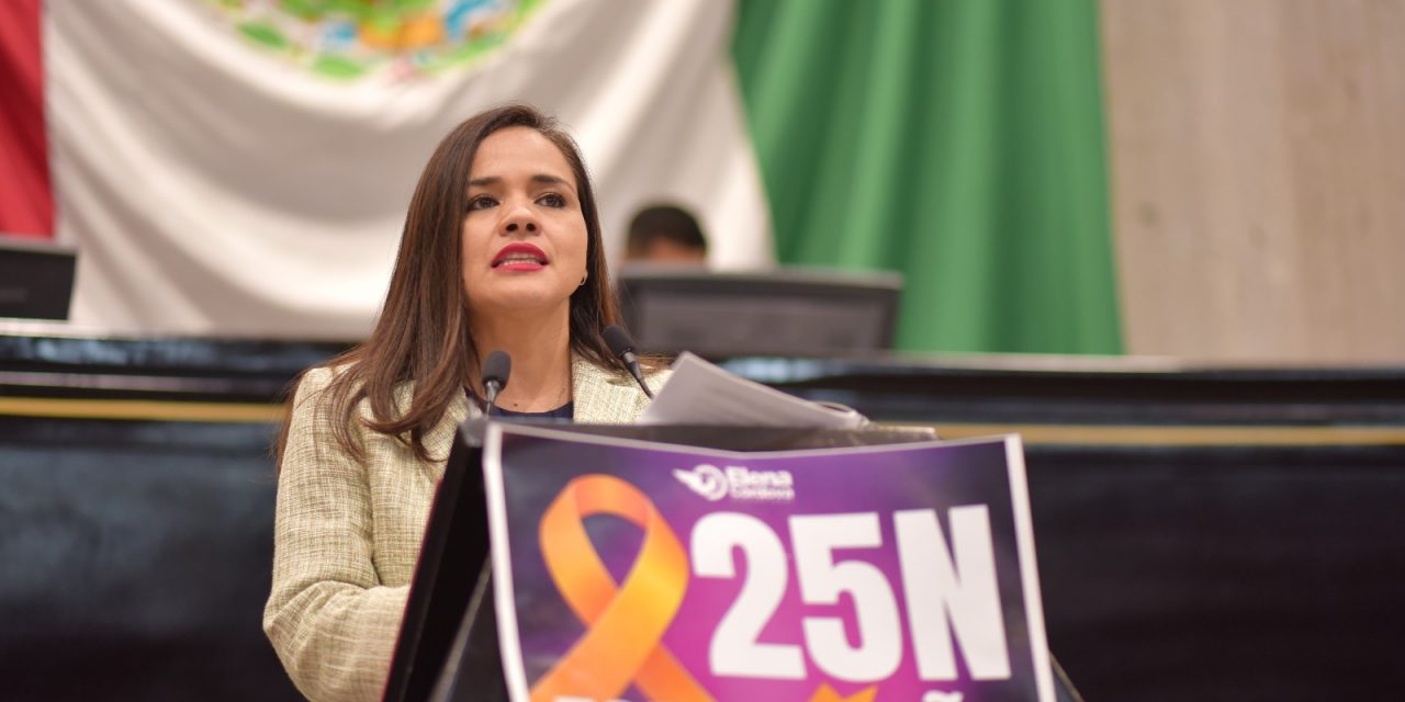 Convoca diputada a eliminar la violencia contra las mujeres en todos los ámbitos