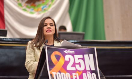 Convoca diputada a eliminar la violencia contra las mujeres en todos los ámbitos