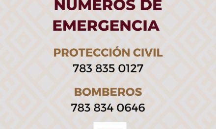 Esta noche el Gobierno de Tuxpan recomienda a la población tomar precauciones por las lluvias que estará generando el Frente Frío 16.