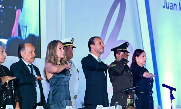 Asiste diputado Esteban Bautista a informe de labores en Boca del Río