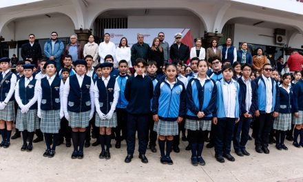 Se realiza el primer Lunes Cívico del Ayuntamiento de Tuxpan 2026–2029