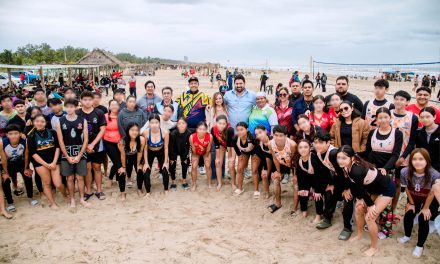Tuxpan, sede de la eliminatoria regional de voleibol de playa rumbo a la Olimpiada Nacional 2026