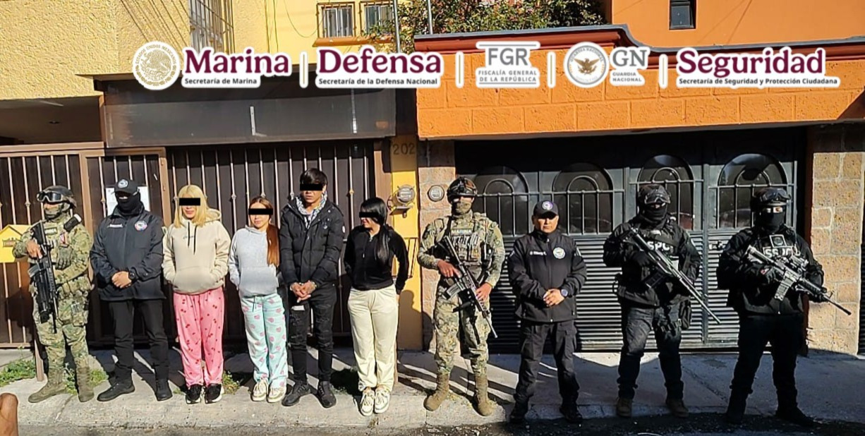 EN QUERÉTARO, AUTORIDADES FEDERALES DETIENEN A 30 INTEGRANTES DE UNA CÉLULA CRIMINAL DEDICADA A ACTIVIDADES DE VENTA DE DROGA Y RECLUTAMIENTO