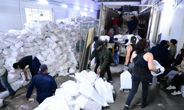 El OPLE Veracruz realizó embarque de documentación electoral del Proceso Electoral Extraordinario del Poder Judicial Local 2024-2025, para su destrucción