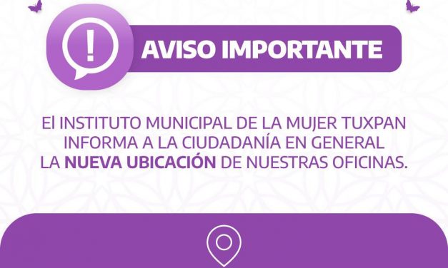 Cambian de Domicilio el IMM