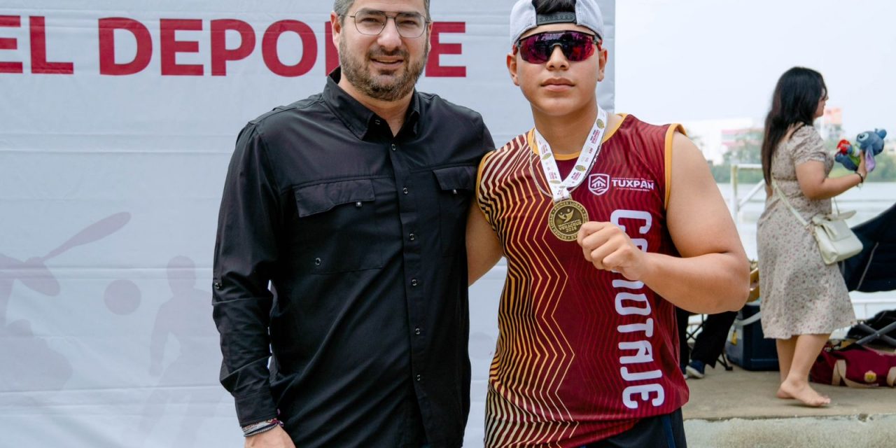Tuxpan se lleva 33 oros en el Selectivo Estatal de Canotaje rumbo a la CONADE 2026