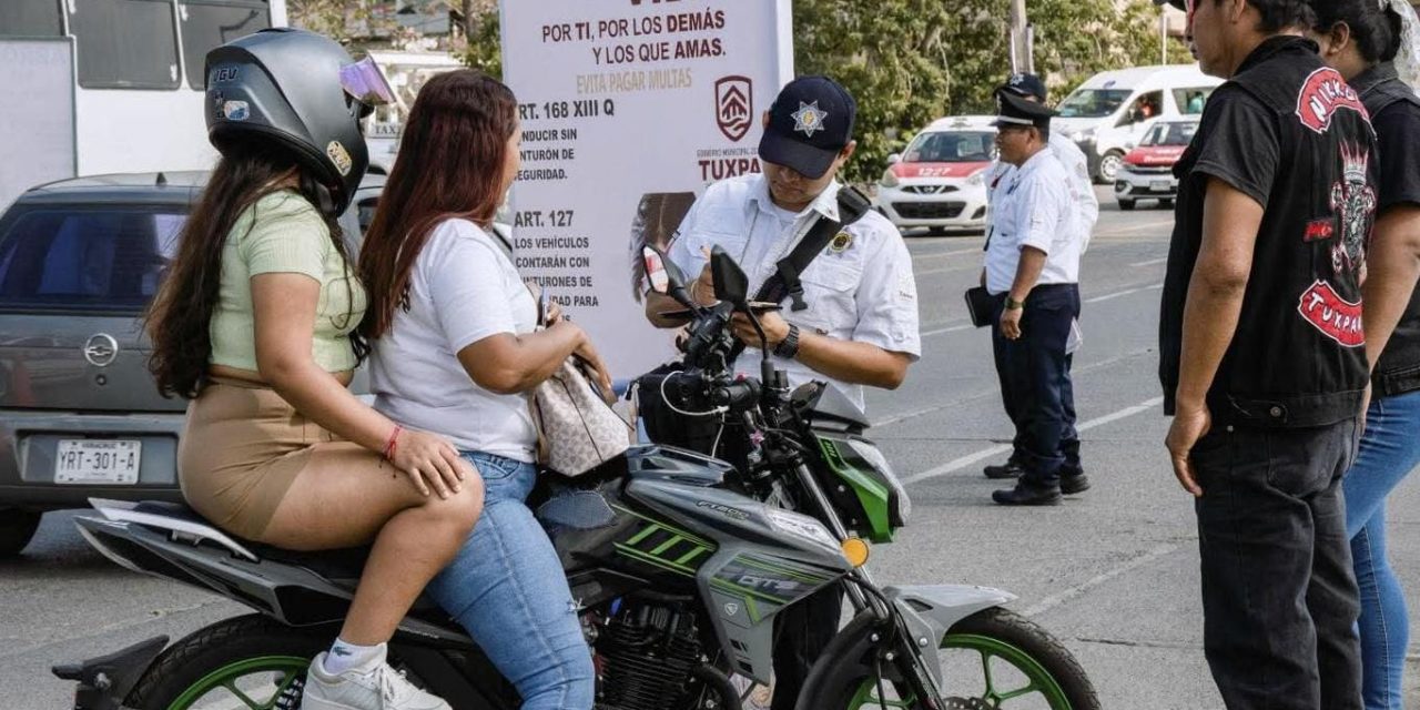 Dirección de Tránsito Continúa con la Campaña del Uso del Casco