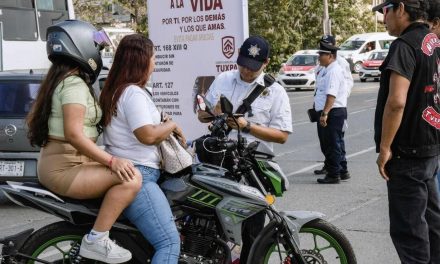 Dirección de Tránsito Continúa con la Campaña del Uso del Casco