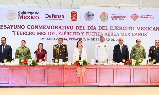 Conmemora Congreso de Veracruz el Día del Ejército Mexicano